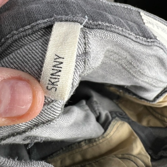 Rag & Bone / Jean Women’s 26 Buxton Gray Skinny Jeans Denim 2 W1502K120 - Picture 9 of 16